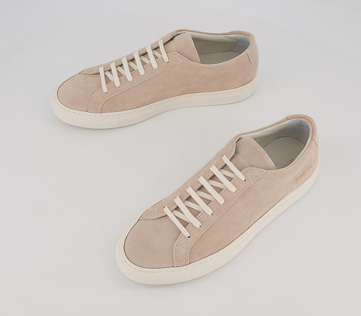 Common Projects Achillies Low Trainers W Common Projects Achillies Low Trainers W Nude Suede