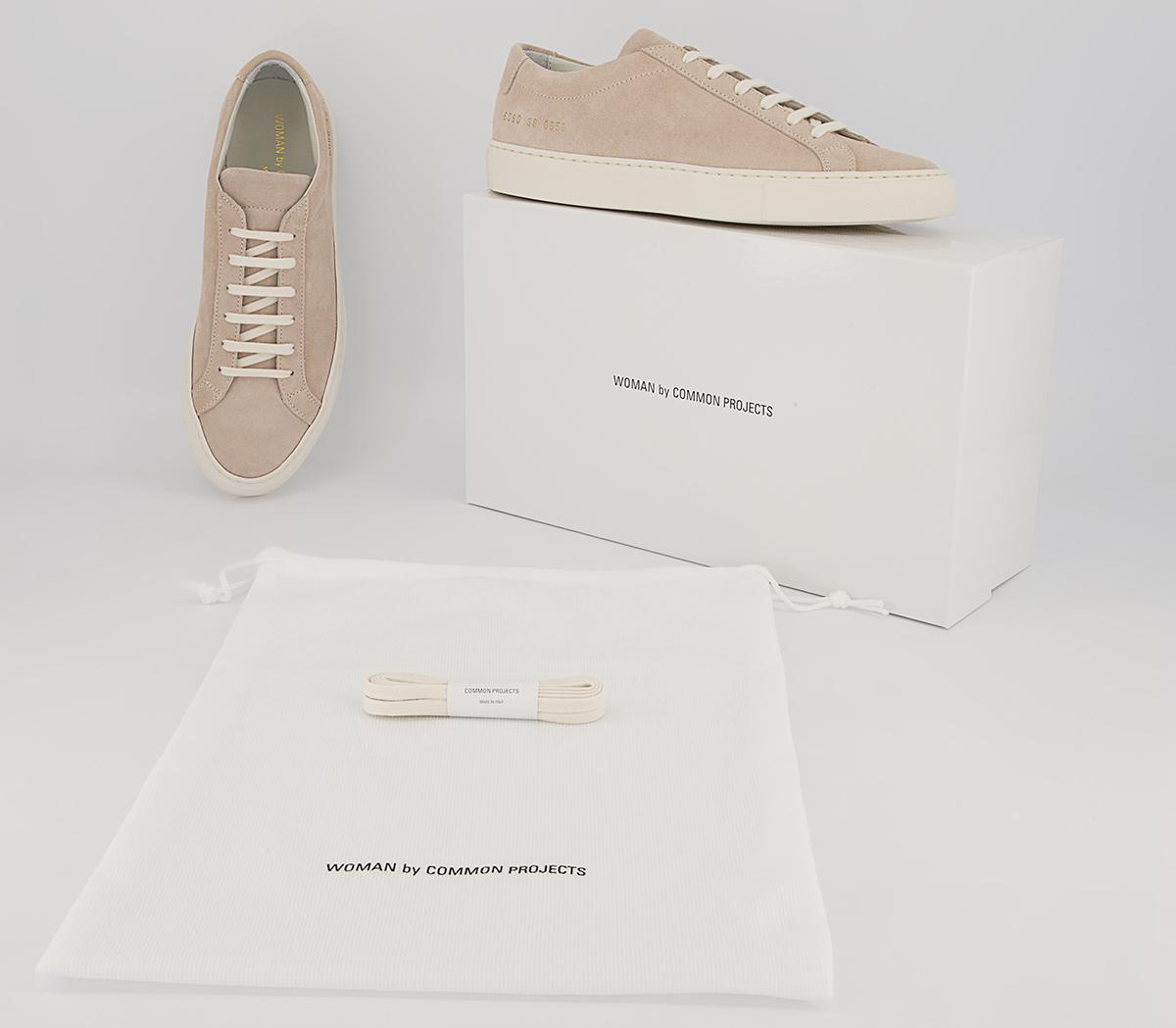 Common Projects Achillies Low Trainers W Common Projects Achillies Low Trainers W Nude Suede