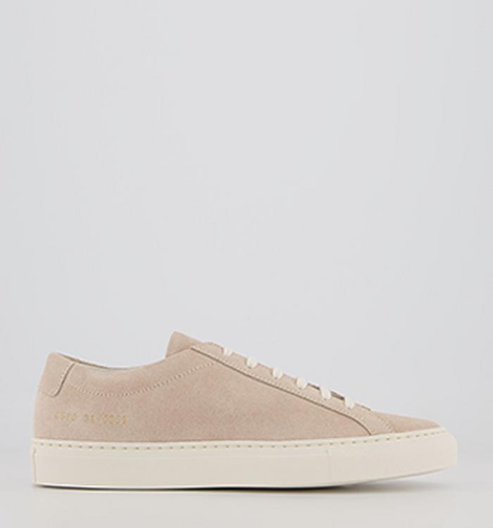 Common Projects Achillies Low Trainers W Nude Suede