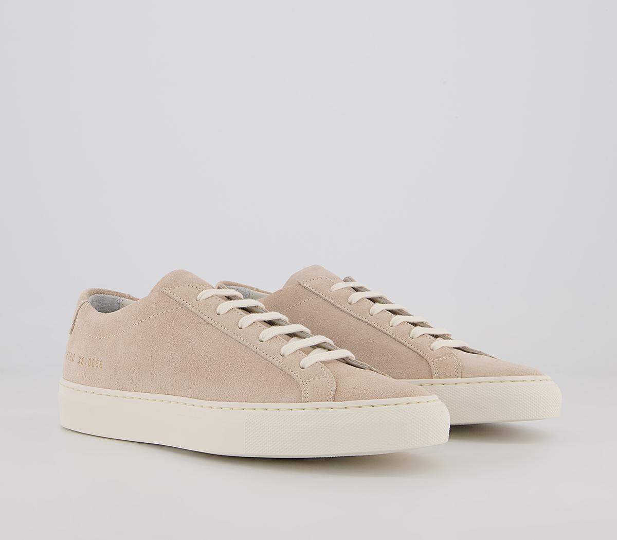 Common Projects Achillies Low Trainers W Common Projects Achillies Low Trainers W Nude Suede