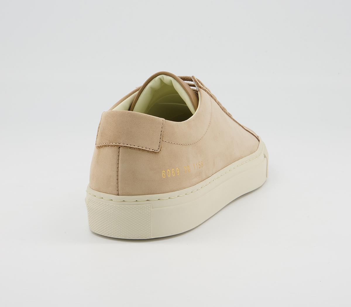 Common Projects Achillies Low Trainers W Common Projects Achillies Low Trainers W Nubuck Dark Nude