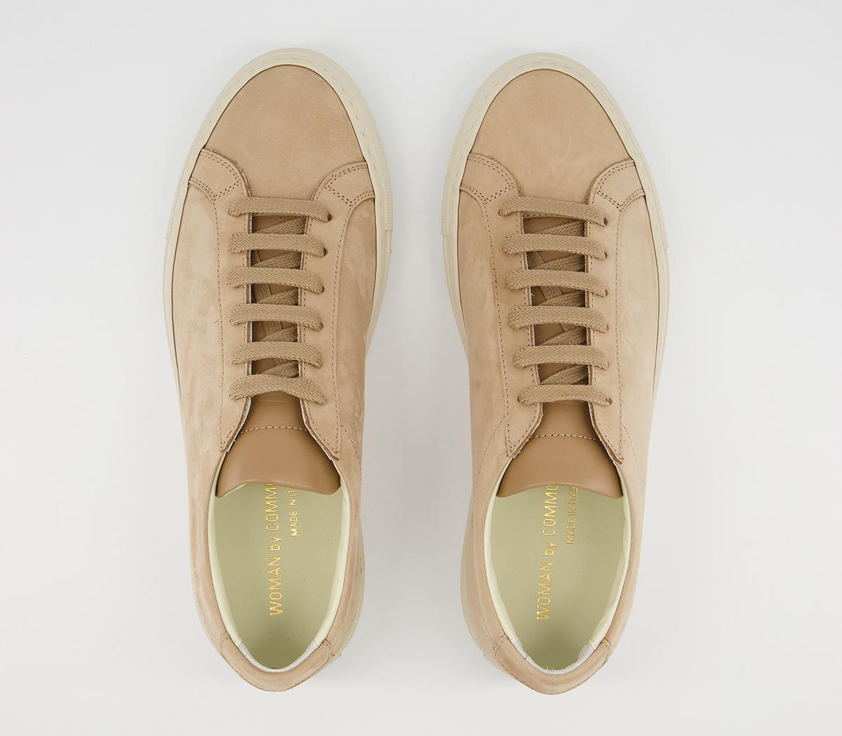 Common Projects Achillies Low Trainers W Common Projects Achillies Low Trainers W Nubuck Dark Nude