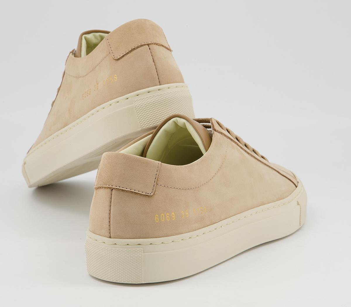 Common Projects Achillies Low Trainers W Common Projects Achillies Low Trainers W Nubuck Dark Nude
