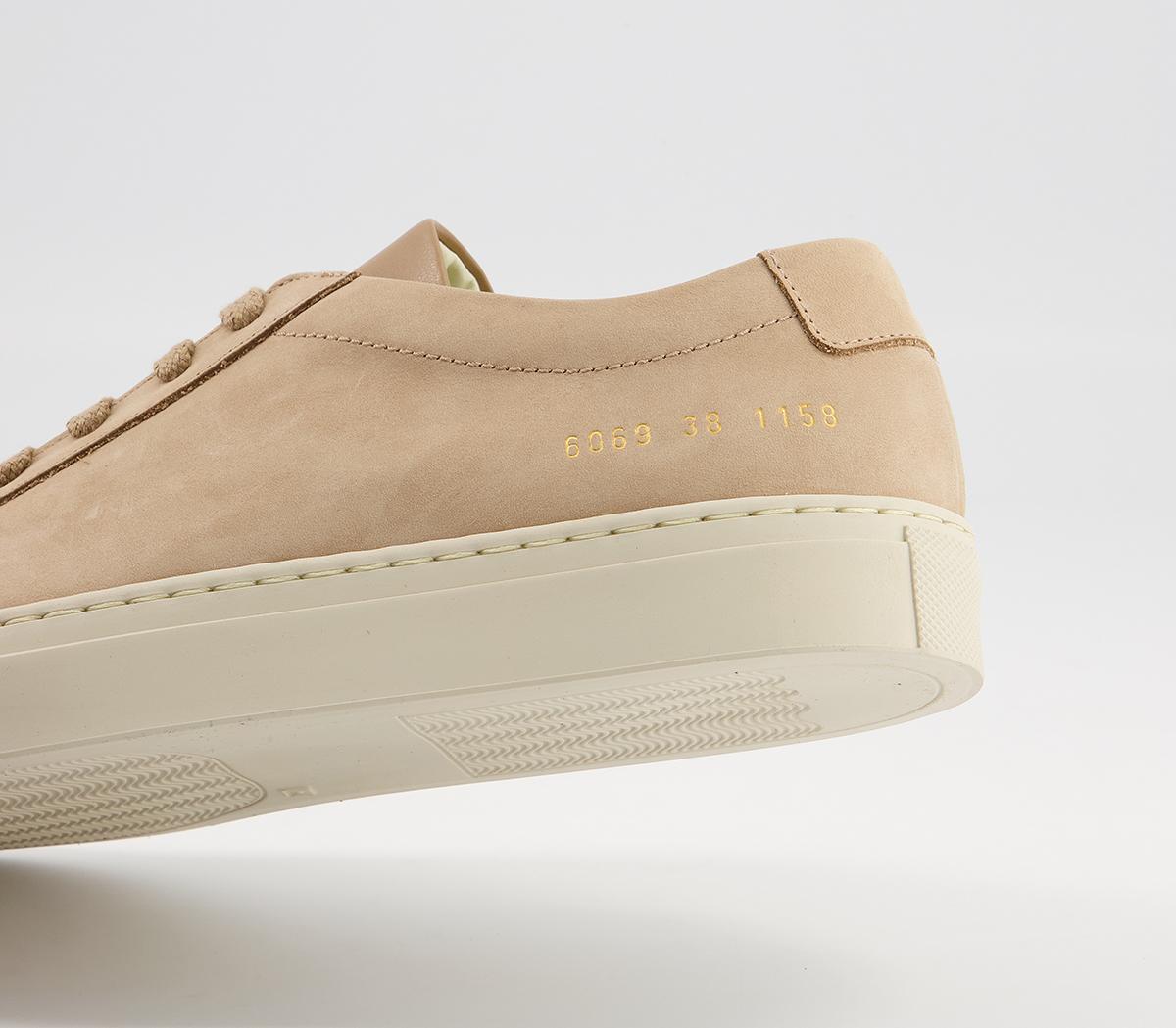 Common Projects Achillies Low Trainers W Common Projects Achillies Low Trainers W Nubuck Dark Nude