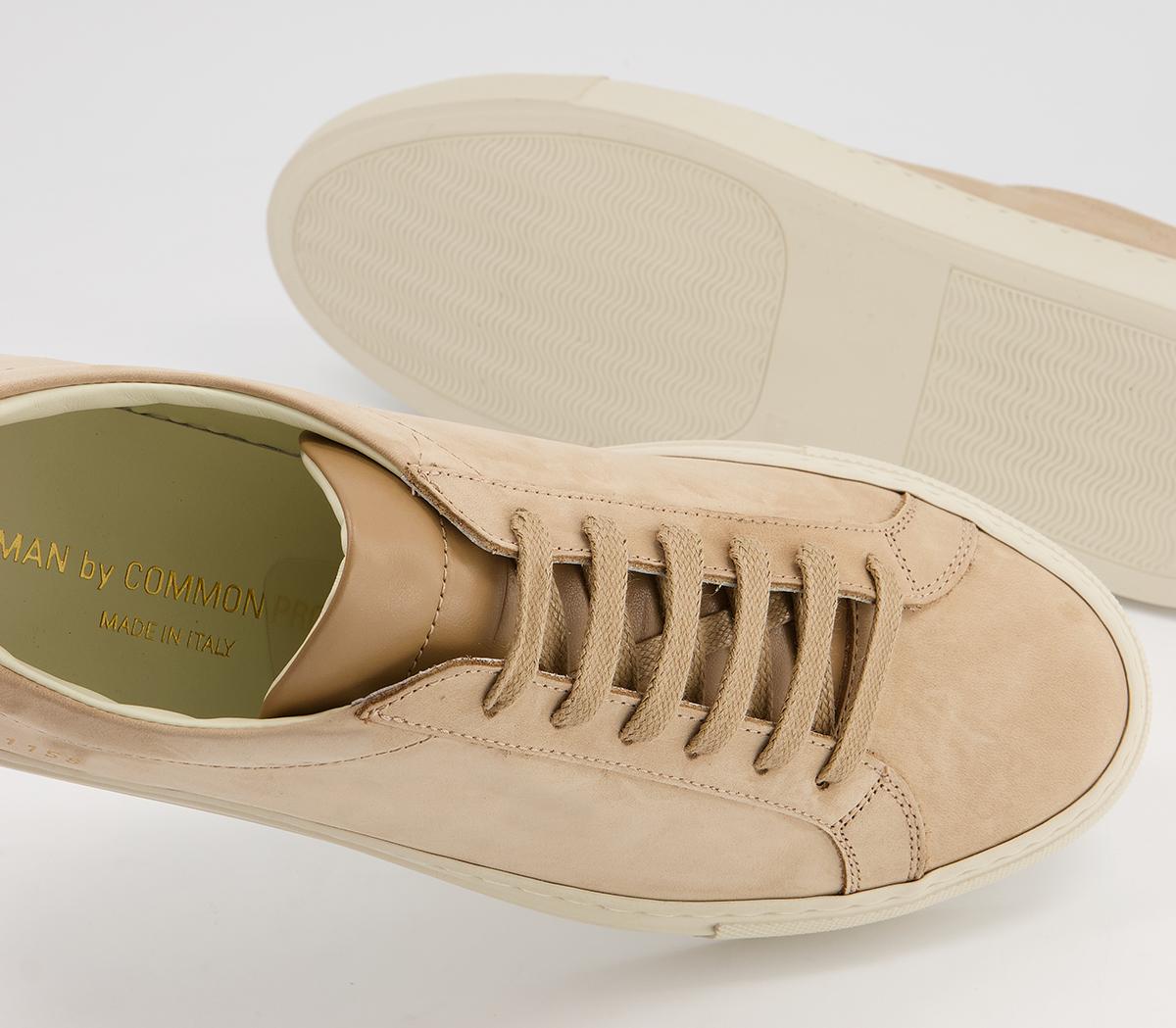 Common Projects Achillies Low Trainers W Common Projects Achillies Low Trainers W Nubuck Dark Nude
