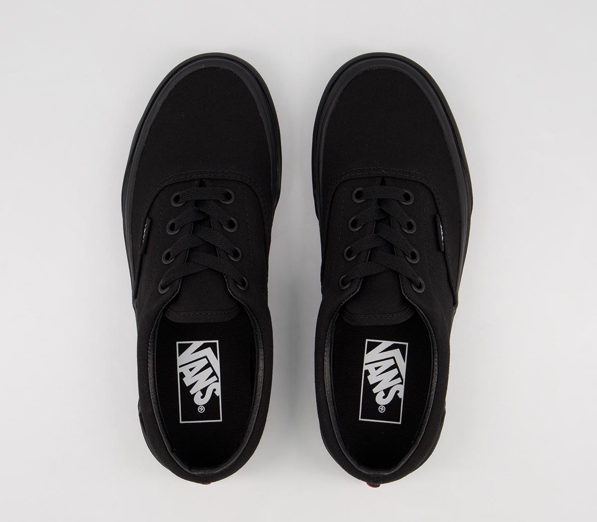 Vans Era Trainers Black Mono - Unisex Sports