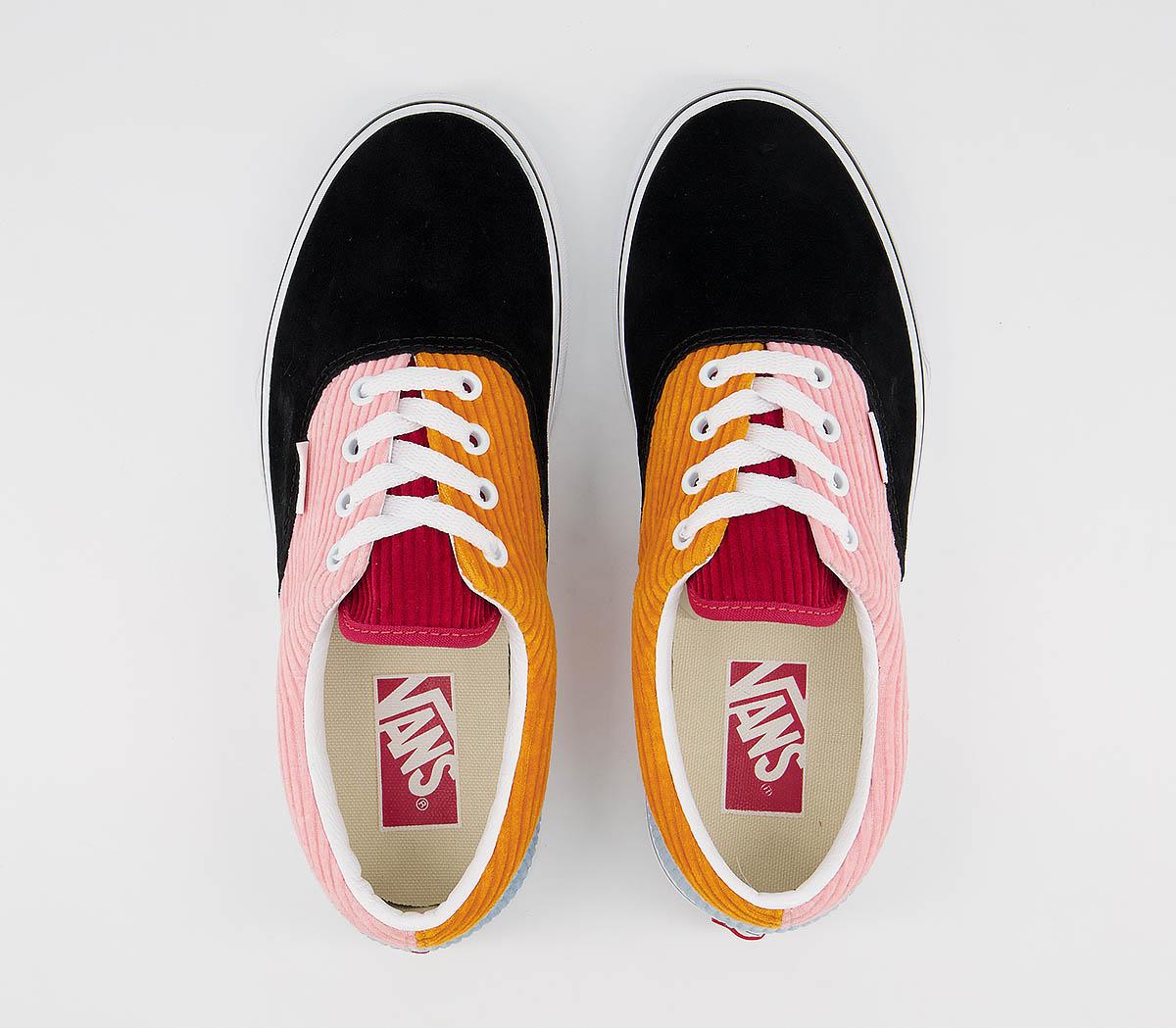 VansEra TrainersBlack Pink Icing True White Cord Exclusive