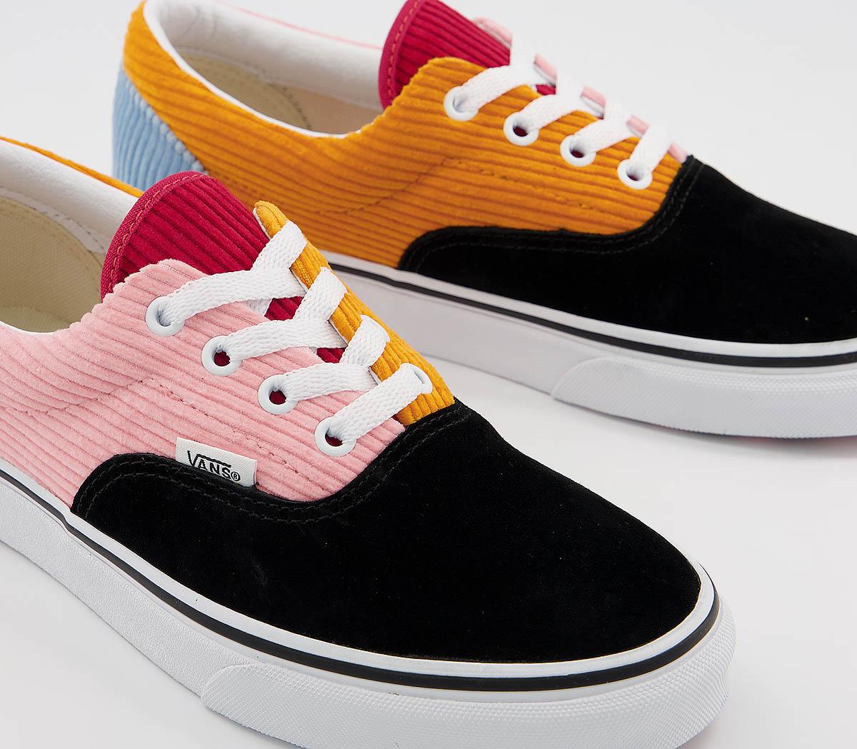 VansEra TrainersBlack Pink Icing True White Cord Exclusive