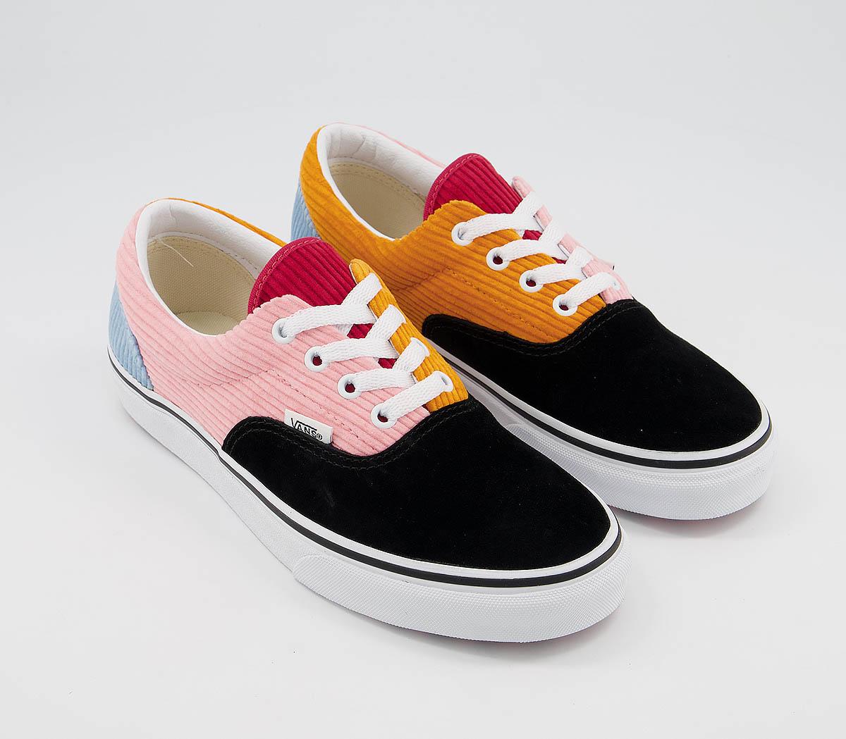 VansEra TrainersBlack Pink Icing True White Cord Exclusive