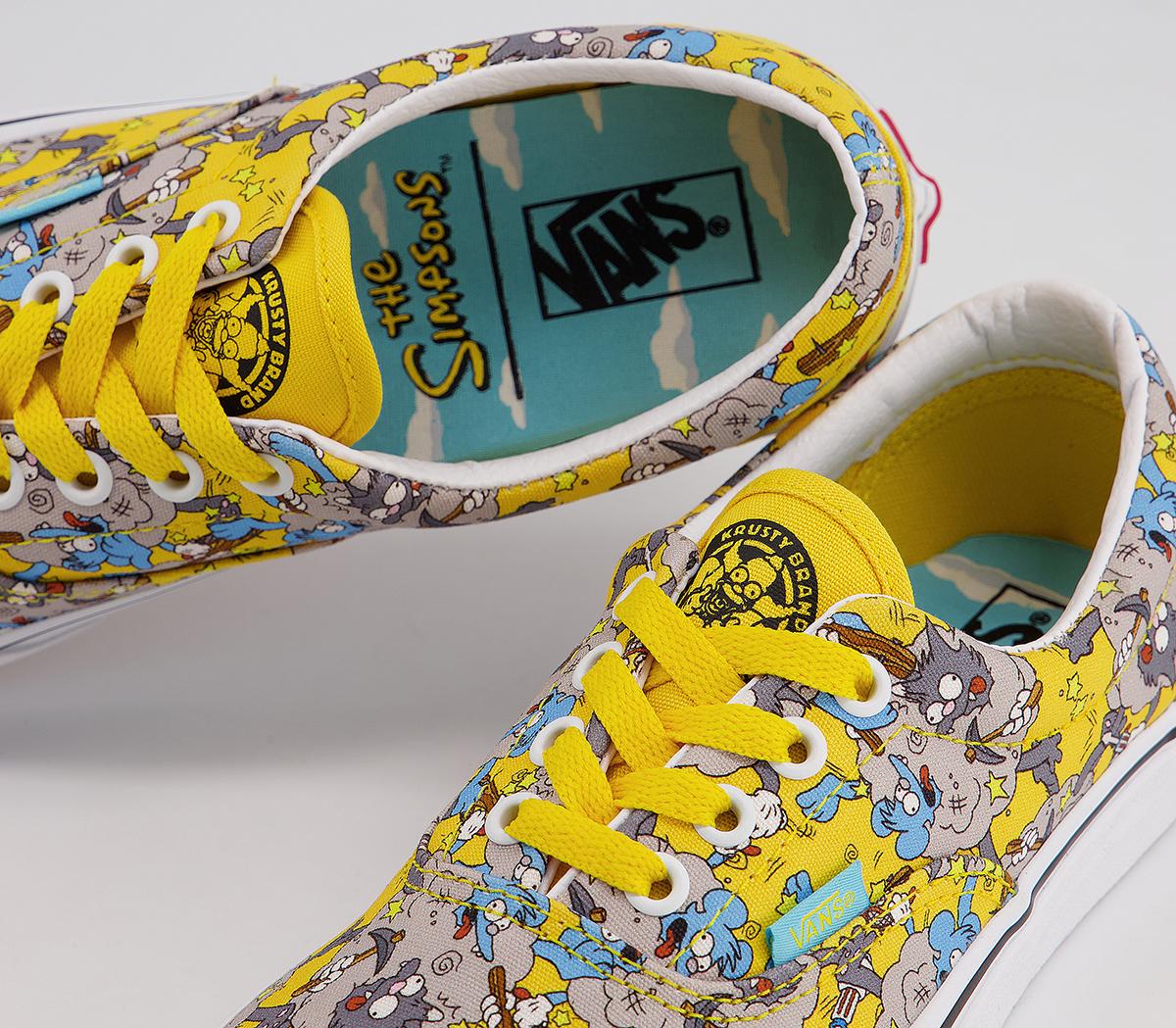 Vans Era Trainers The Simpsons Itchy And Scratchy - Unisex 