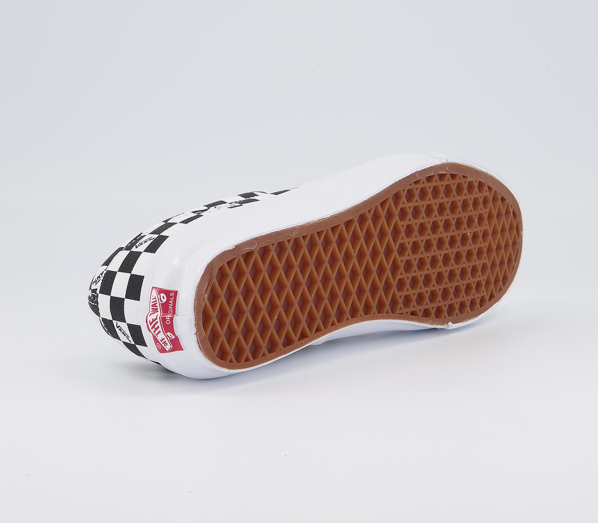 Vans Vault Og Era Lx Trainers Vans Vault Og Era Lx Trainers Checkerboard Logo Black