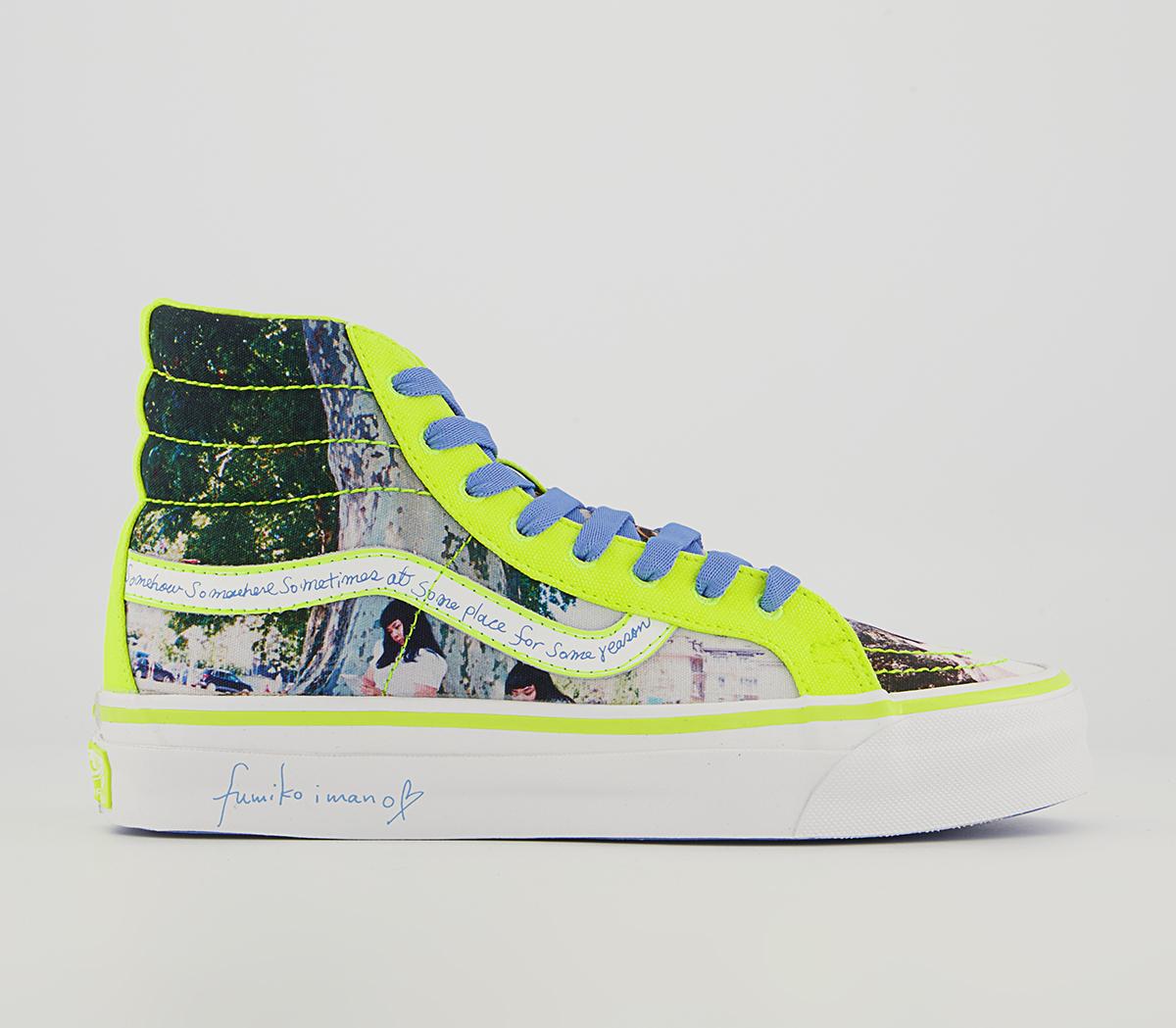 Vans VaultOg Sk8 Hi Lx TrainersSarah Andelman Fumiko True White Safety Yellow