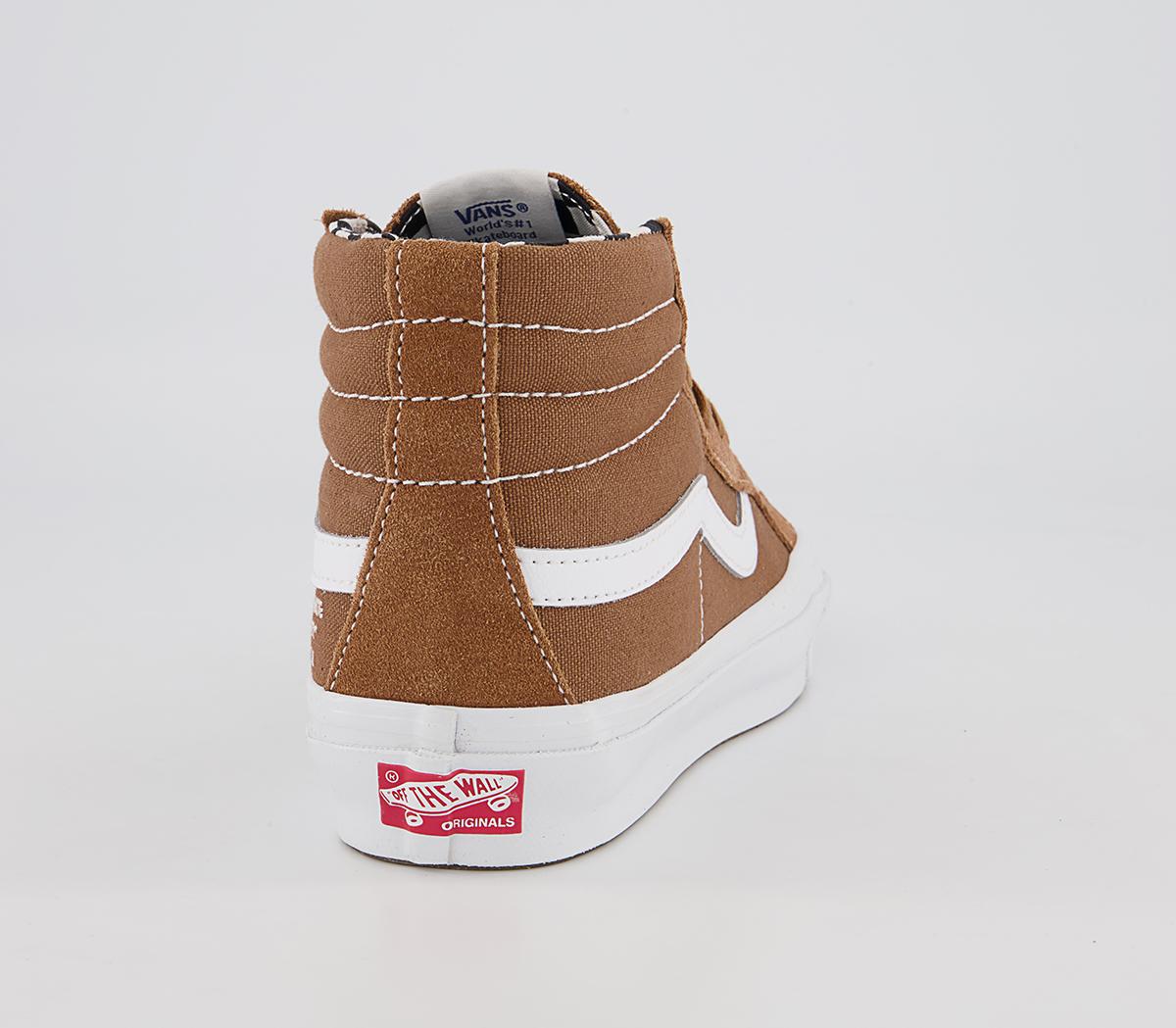 Vans Vault Og Sk8 Hi Lx Trainers Vans Vault Og Sk8 Hi Lx Trainers Ray Barbee Lieca Brown