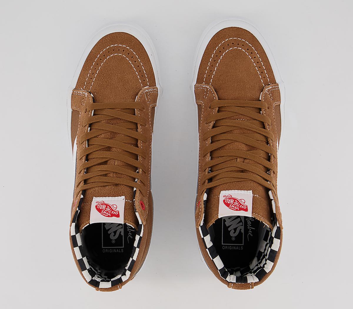 Vans Vault Og Sk8 Hi Lx Trainers Vans Vault Og Sk8 Hi Lx Trainers Ray Barbee Lieca Brown