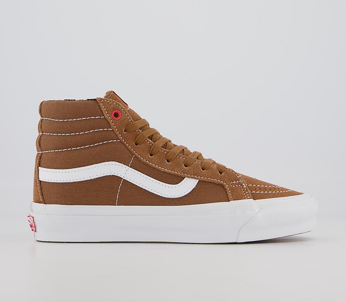 Vans Vault Og Sk8 Hi Lx Trainers Ray Barbee Lieca Brown Men s Trainers