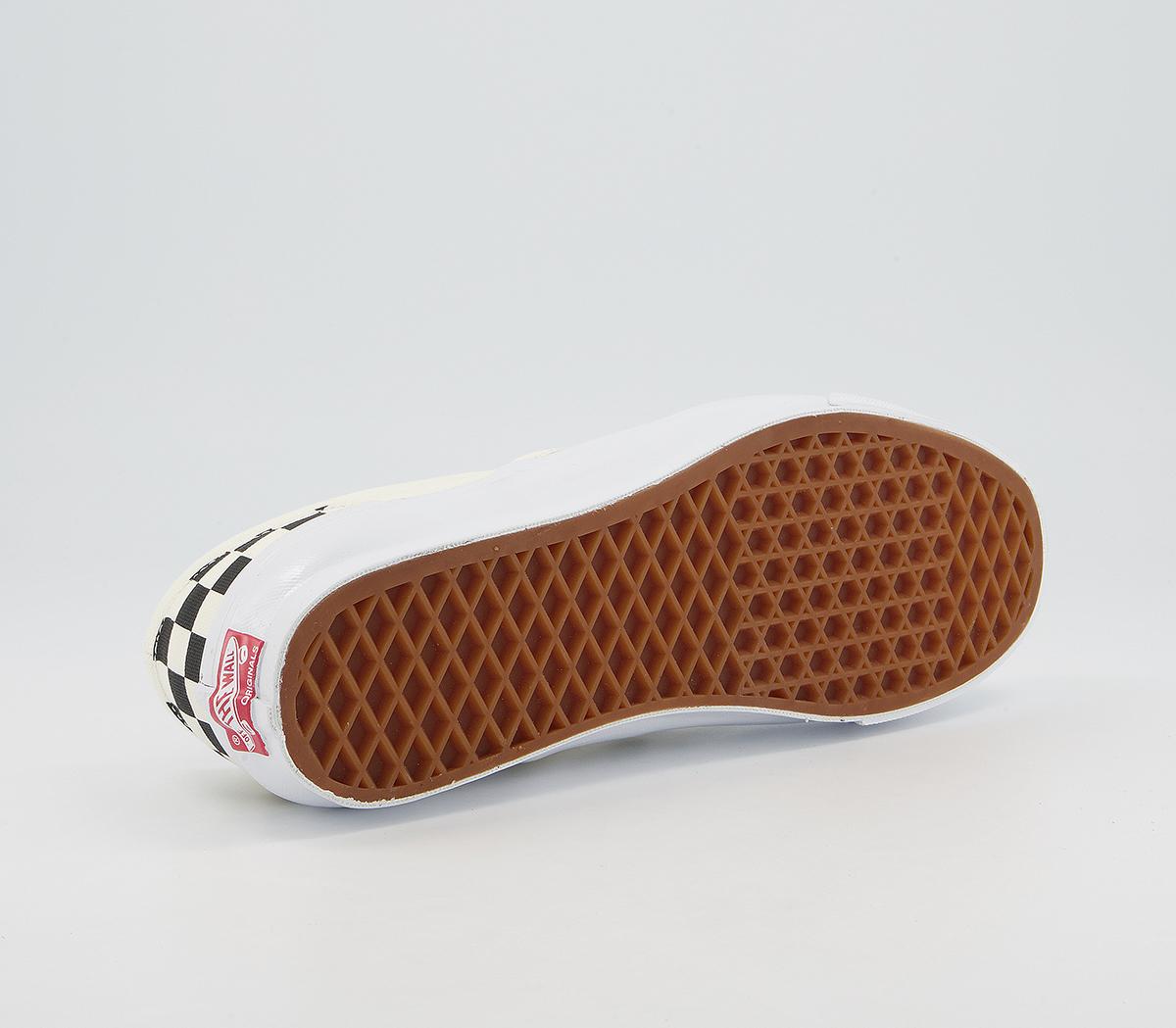 Vans Vault Og Classic Slip On Lx Trainers Vans Vault Og Classic Slip On Lx Trainers Black White Checkerboard