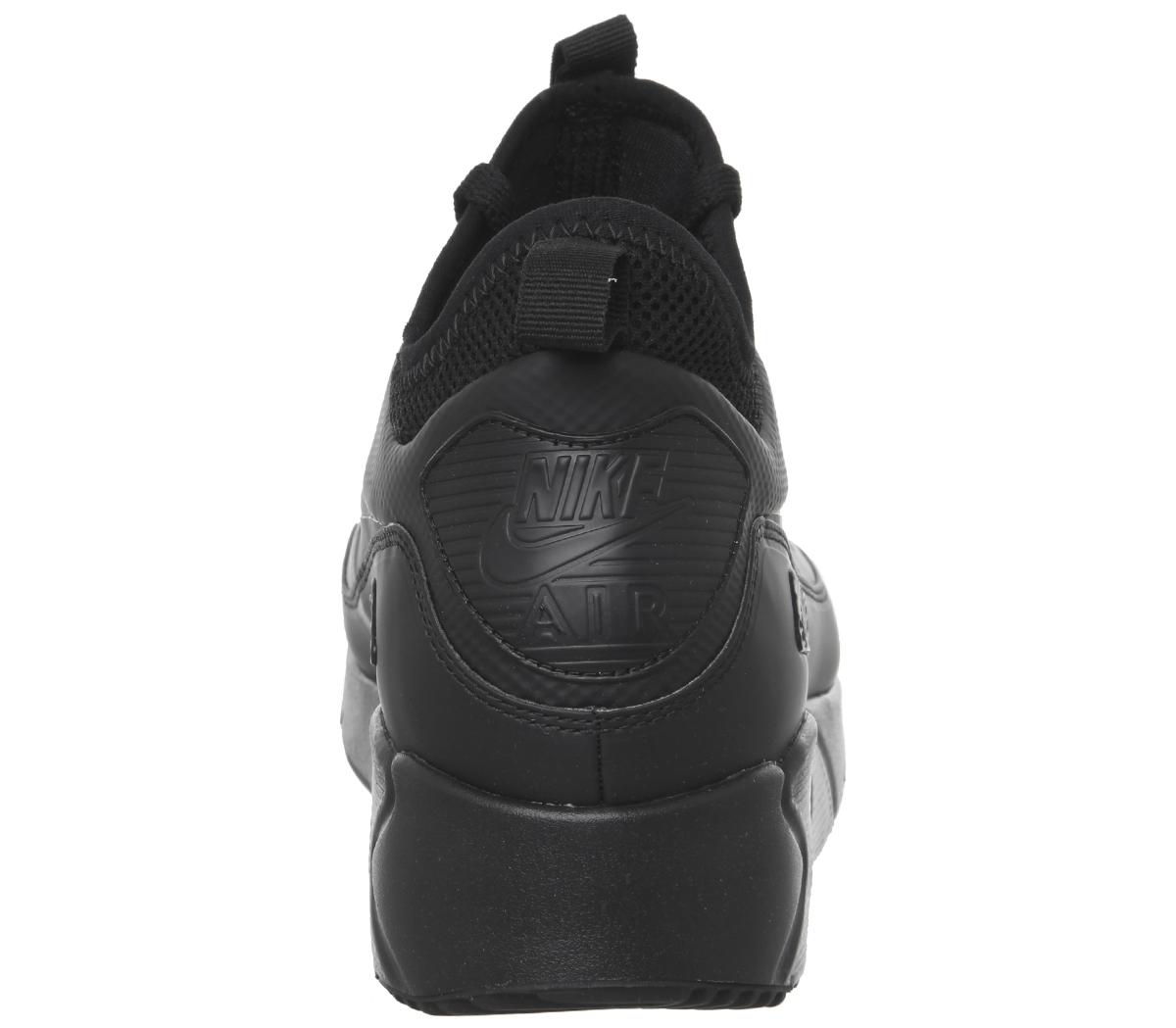 Nike Air Max 90 Mid Wntr Black Black Nike Air Max 90 Mid Wntr Trainers Black Black Anthracite - Nike Air Max 90