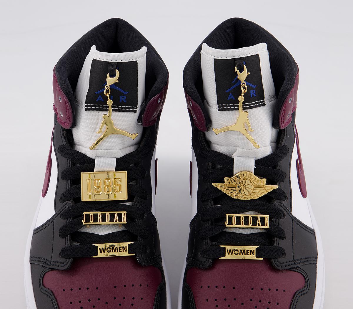 jordan 1 mid se black dark beetroot men