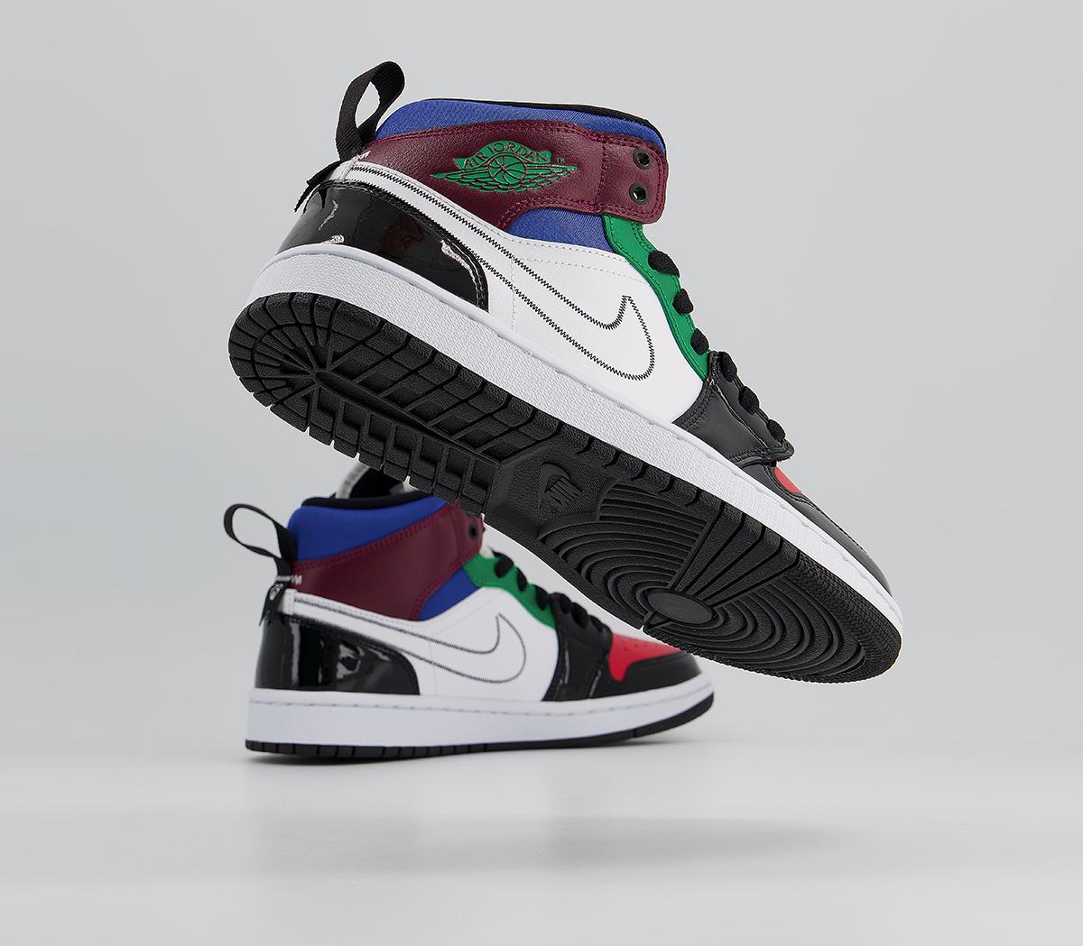 black white university red hyper royal