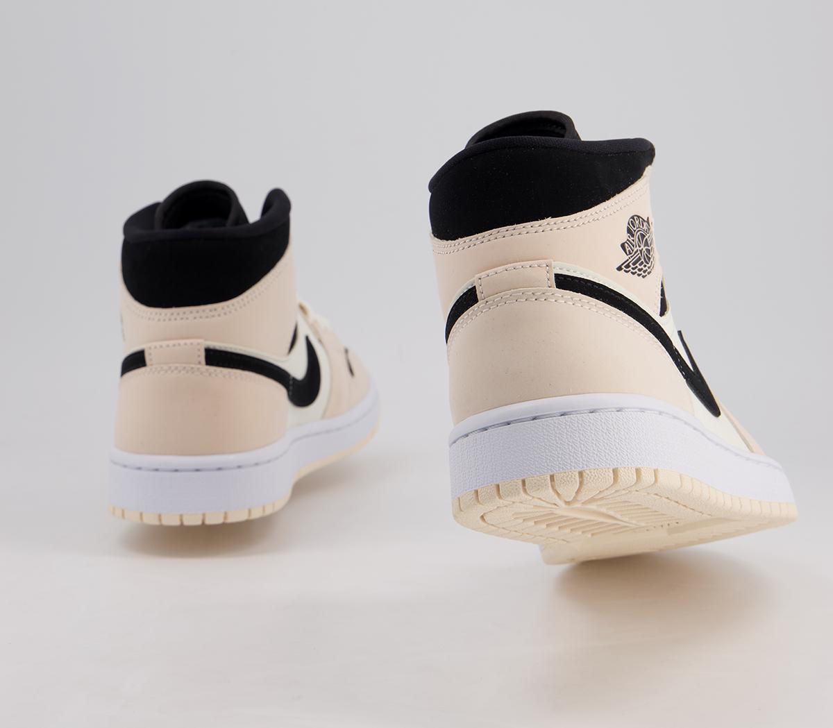 jordan 1 mid guava ice black sail