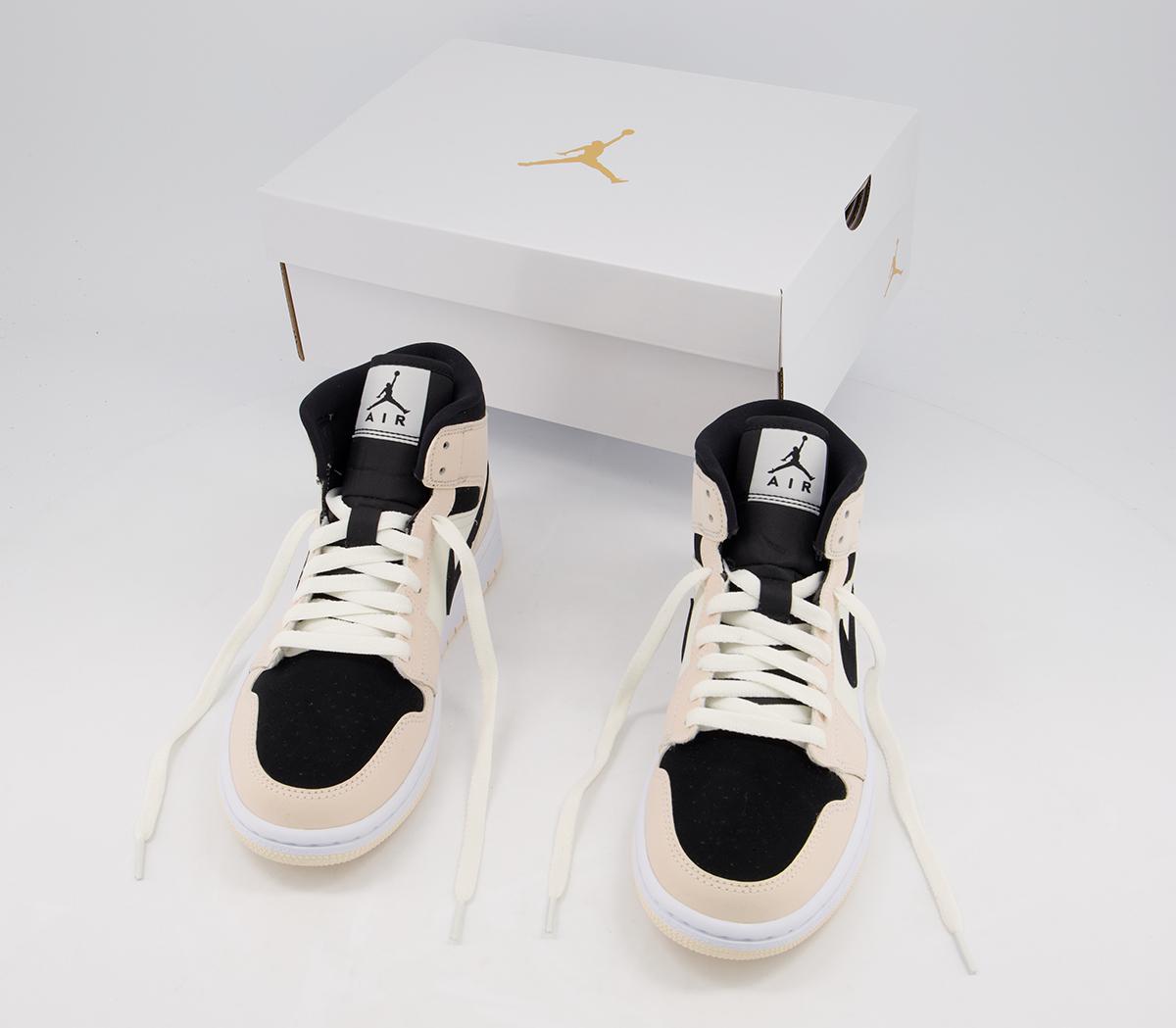 jordan 1 mid guava ice black sail