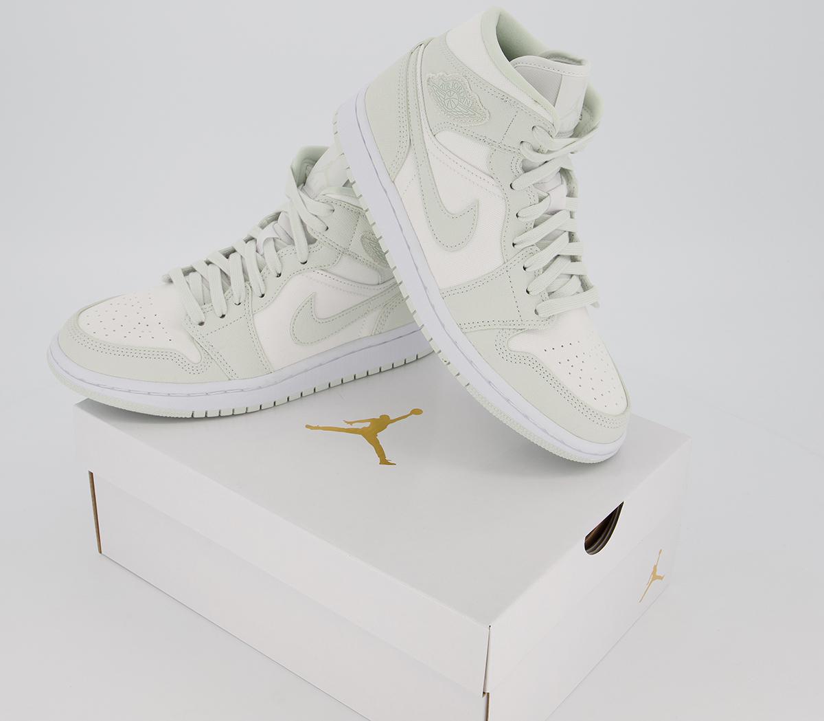 air jordan 1 mid spruce aura