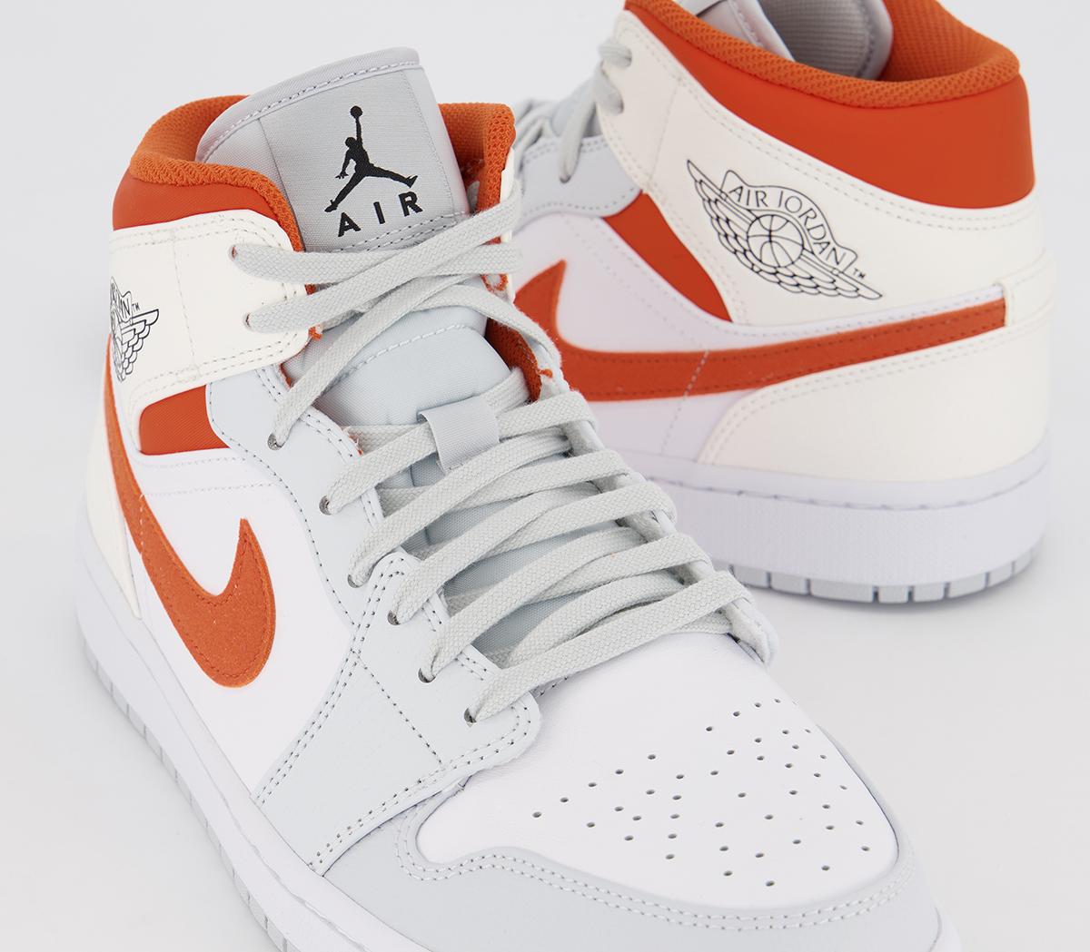 jordan 1 starfish pure platinum