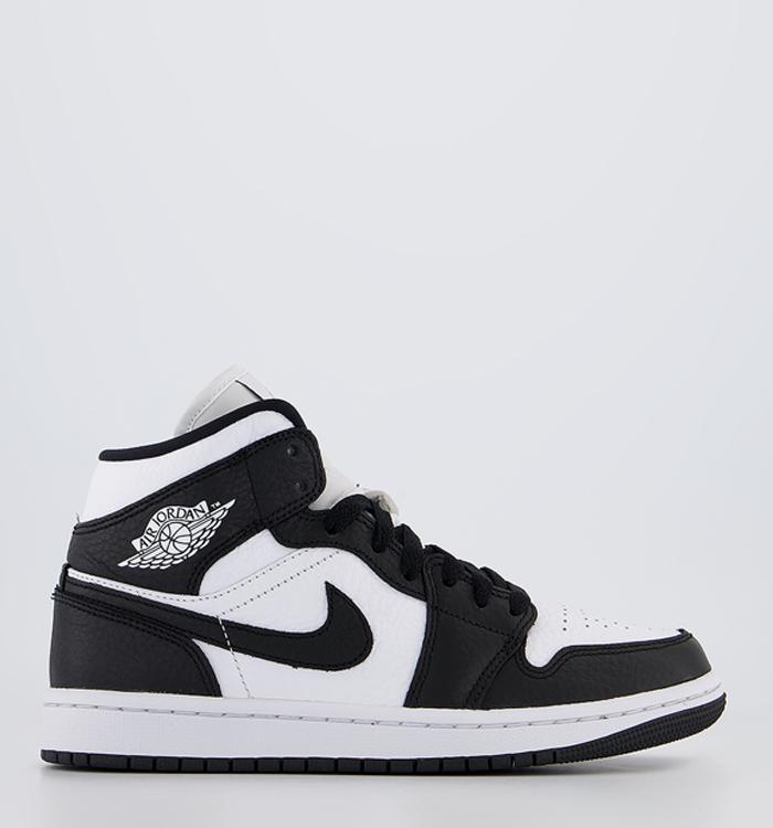 grey black white jordan 1