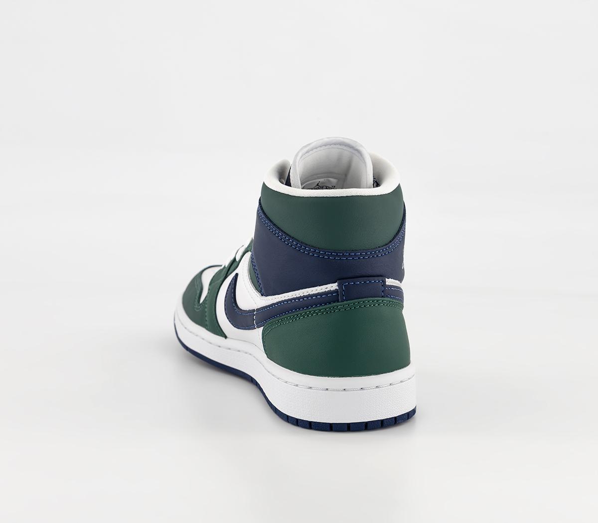 midnight green jordans