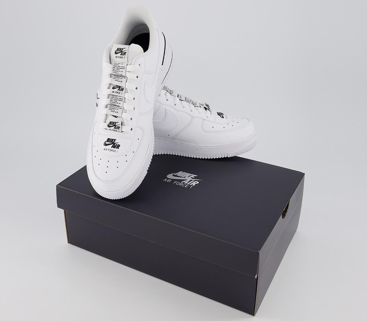 NikeAir Force 1 Lv8 TrainersWhite White Black