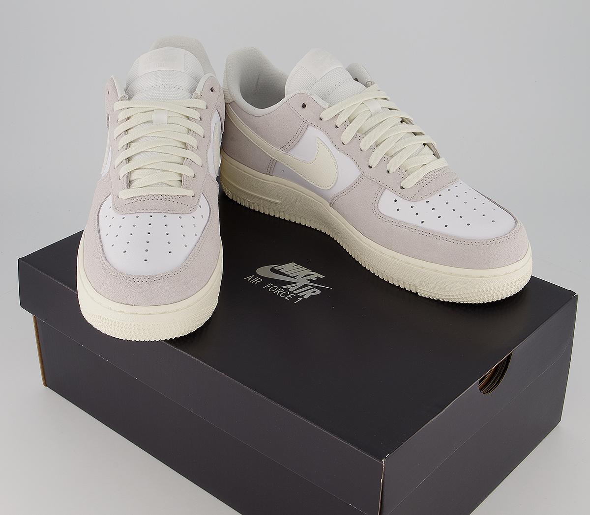 Nike Air Force Lv8 White Sail Platinum Tint Unisex Sports