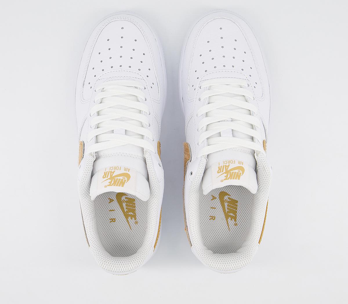 air force 1 lv8 white club gold white