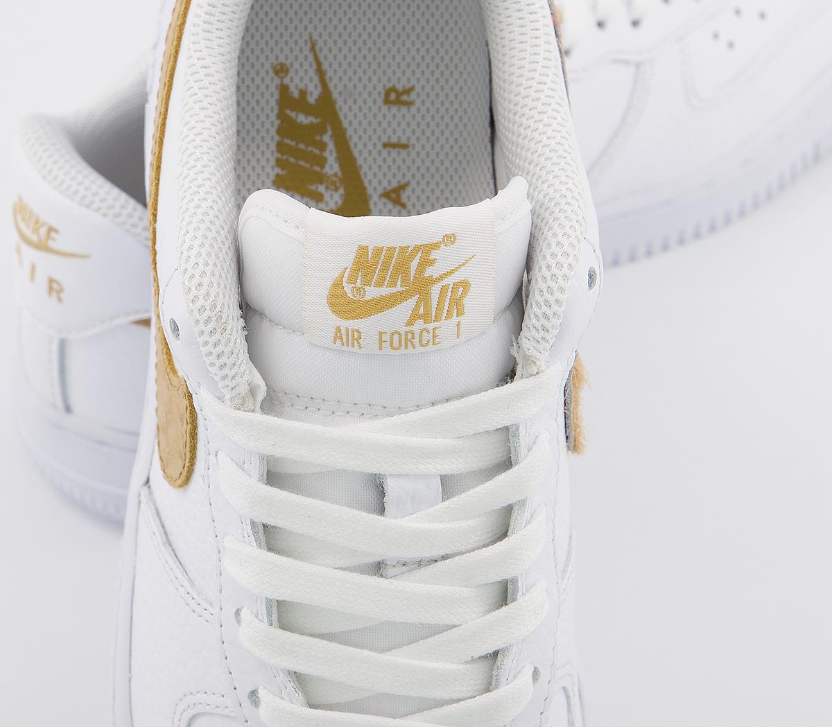air force 1 lv8 white club gold white