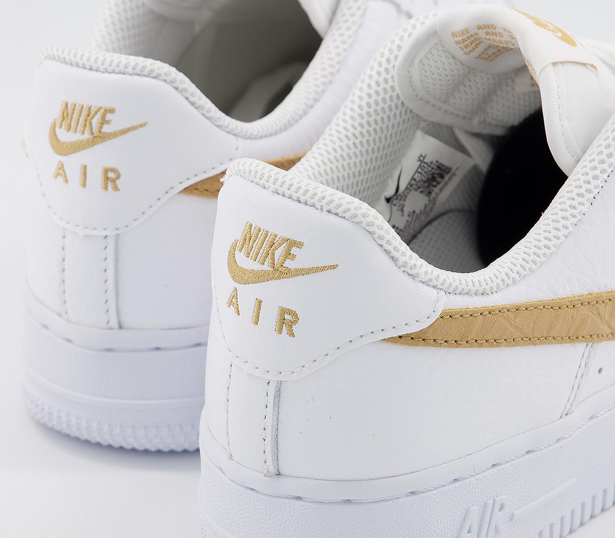 air force 1 lv8 white club gold white
