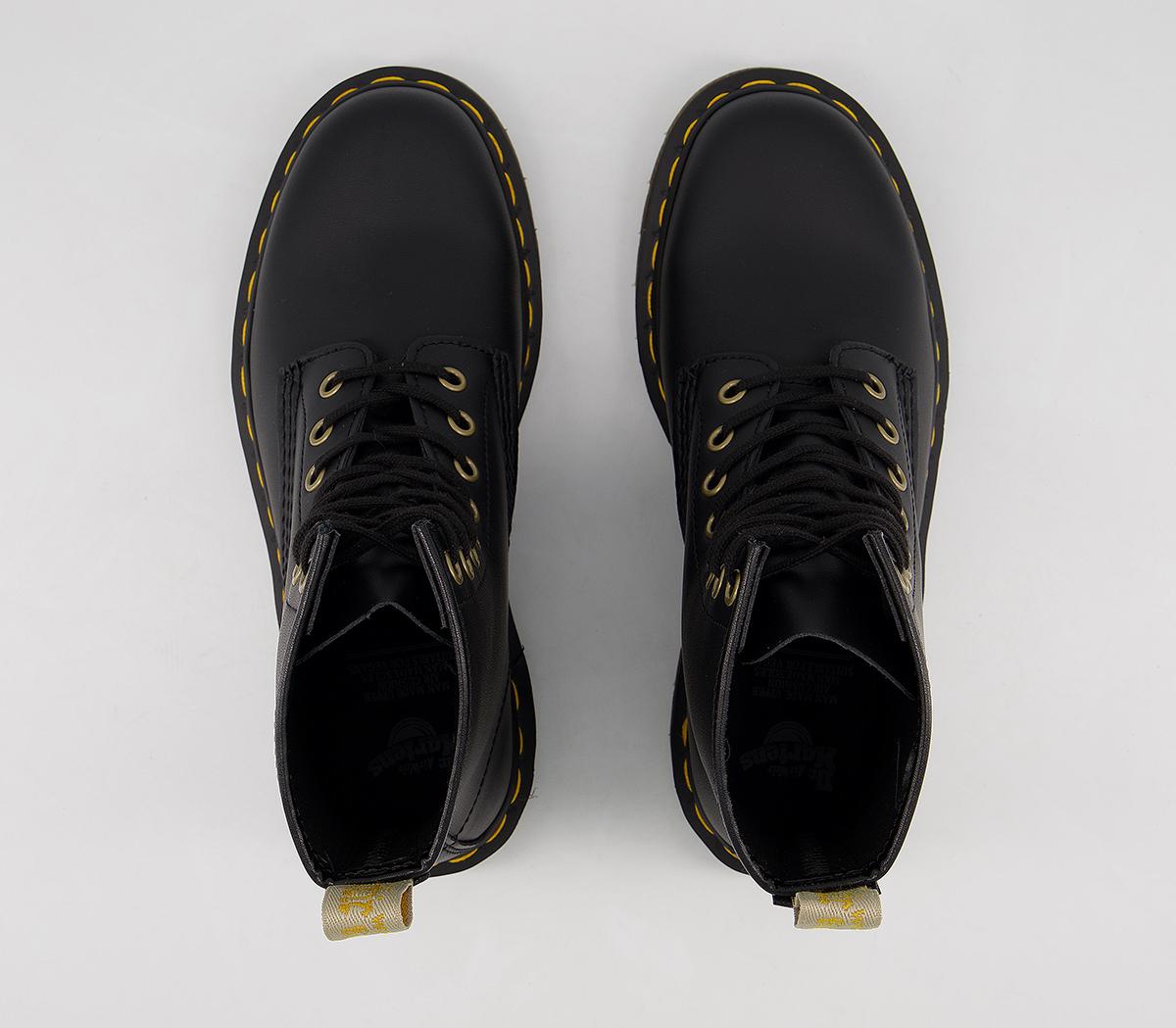 Dr. Martens Vegan 1460 8 Eye Boots F Dr. Martens Vegan 1460 8 Eye Boots F Black