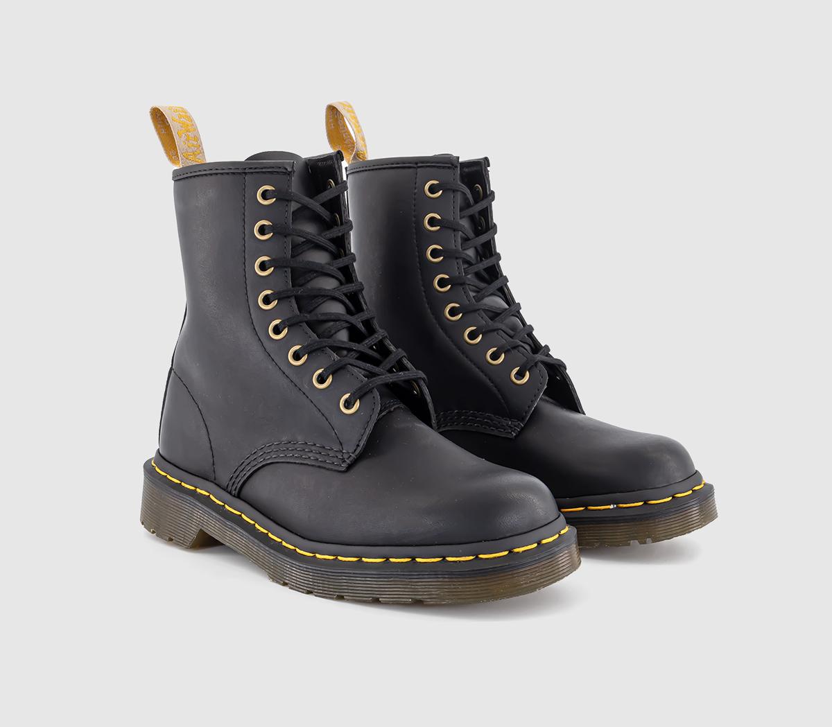 Dr. MartensVegan 1460 8 Eye Boots FBlack