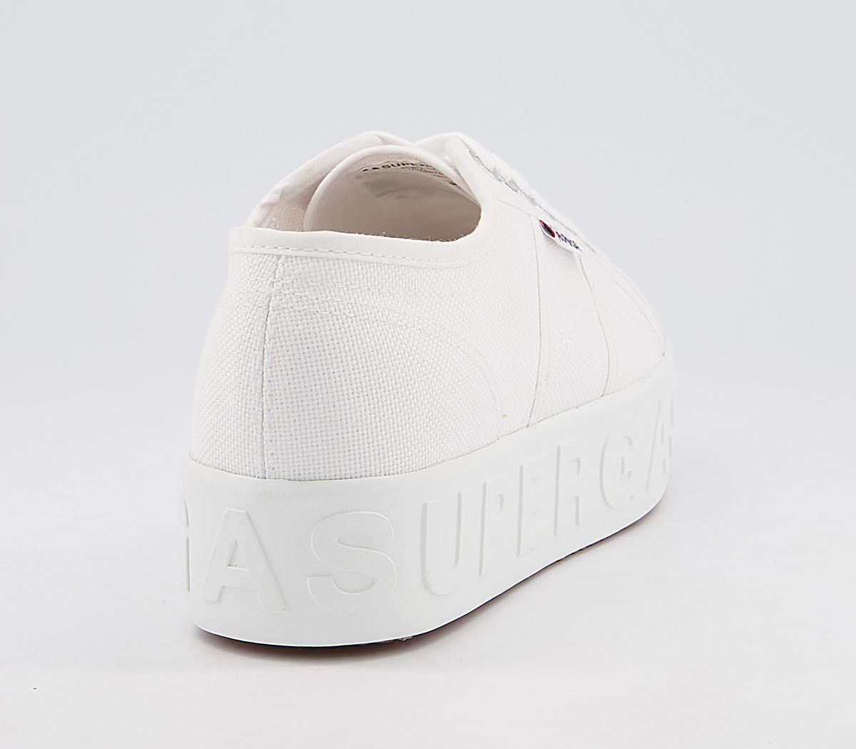 Superga 2790 Trainers Superga 2790 Trainers White 3d Lettering