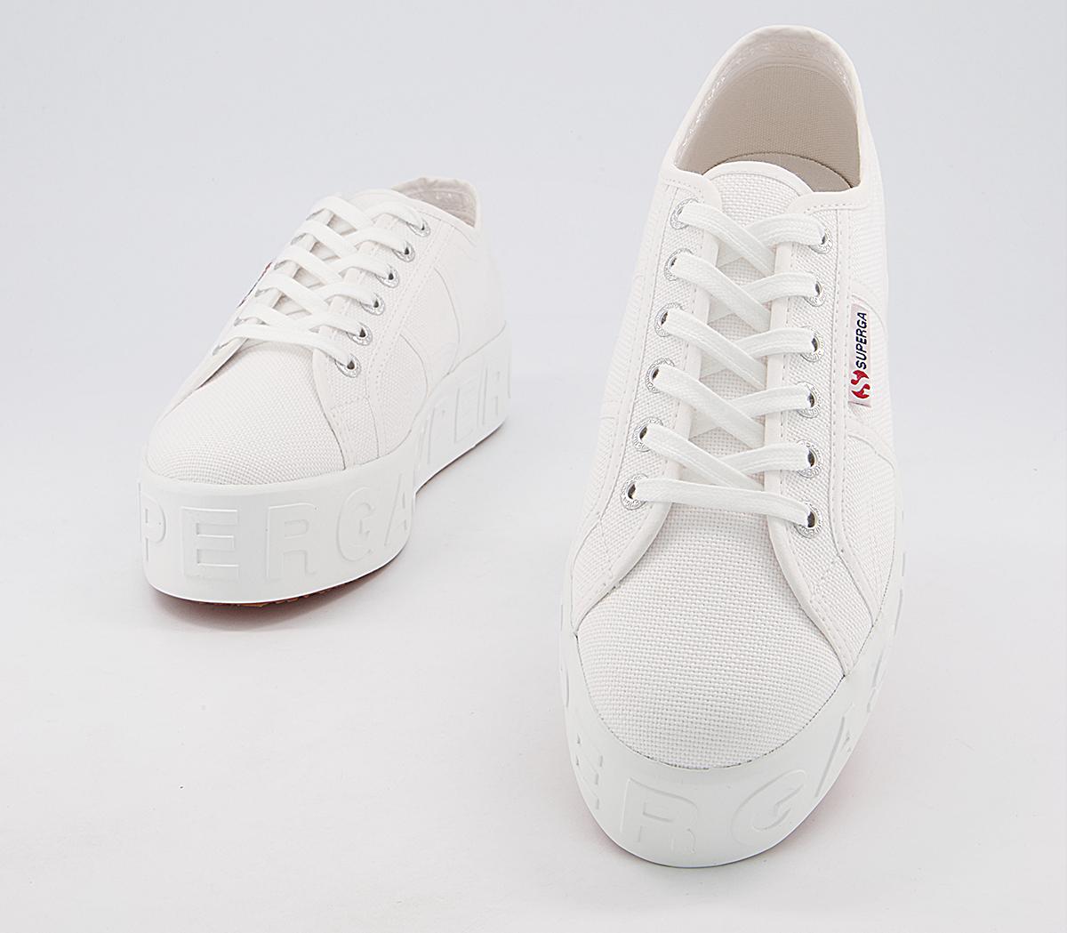 Superga 2790 Trainers Superga 2790 Trainers White 3d Lettering