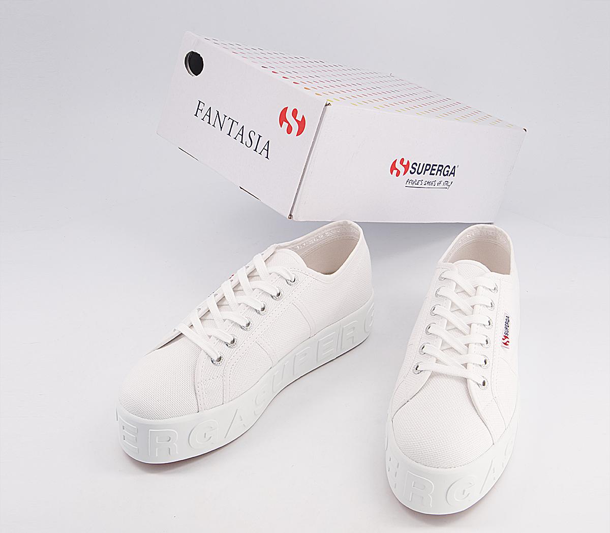 Superga 2790 Trainers Superga 2790 Trainers White 3d Lettering