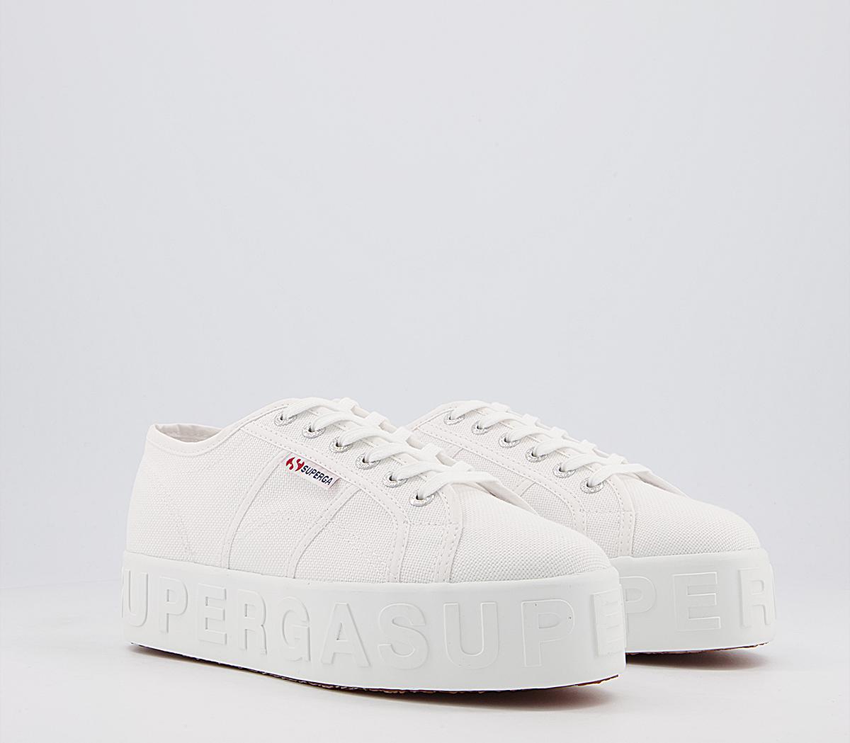 Superga 2790 Trainers Superga 2790 Trainers White 3d Lettering