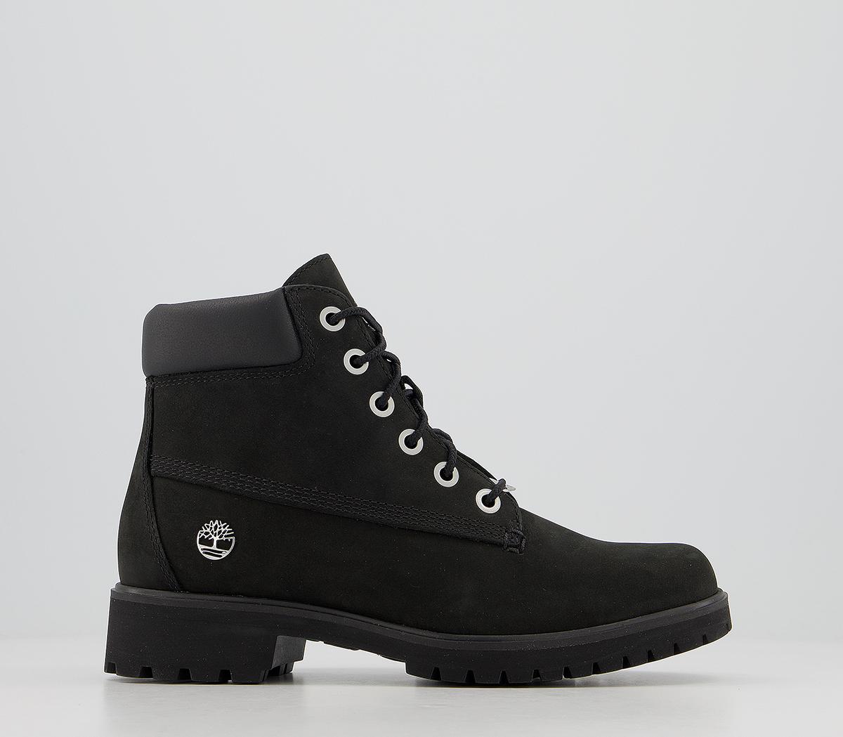 Timberland Slim Premium 6 Inch Boots Timberland Slim Premium 6 Inch Boots Black Nubuck