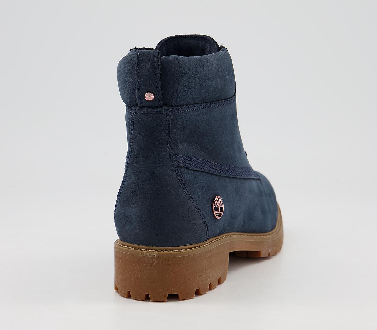 TimberlandSlim Premium 6 Inch BootsBlack Iris Nubuck