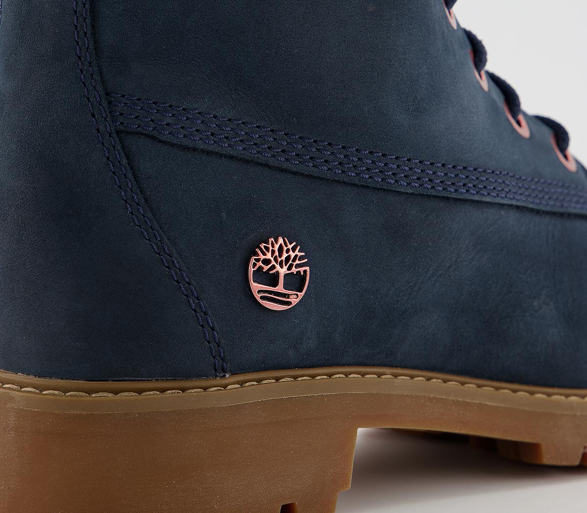 TimberlandSlim Premium 6 Inch BootsBlack Iris Nubuck