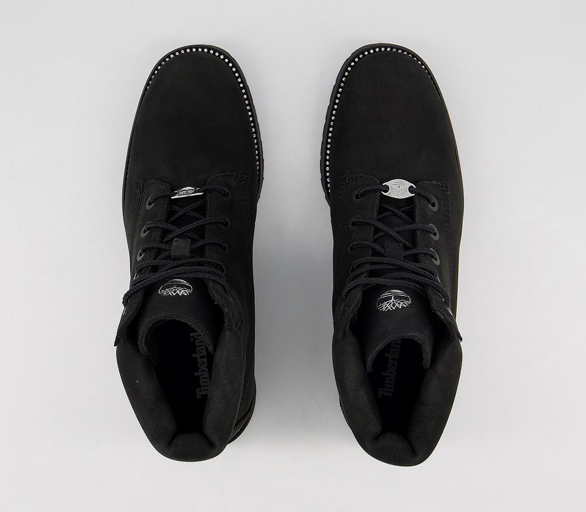 Timberland Slim Premium 6 Inch Boots Timberland Slim Premium 6 Inch Boots Black Nubuck Diamond