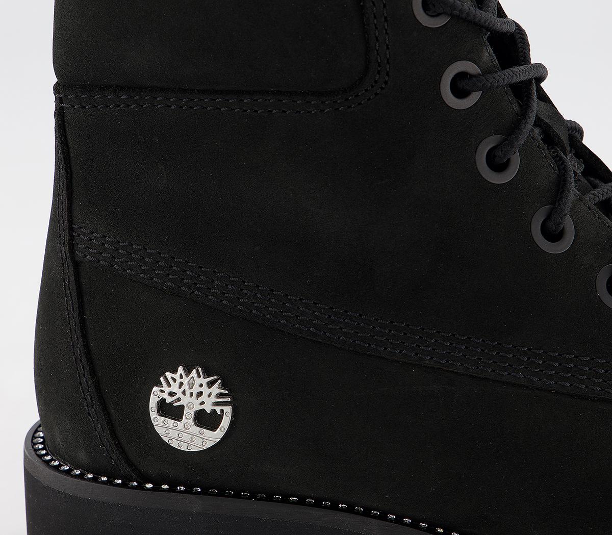 Timberland Slim Premium 6 Inch Boots Timberland Slim Premium 6 Inch Boots Black Nubuck Diamond