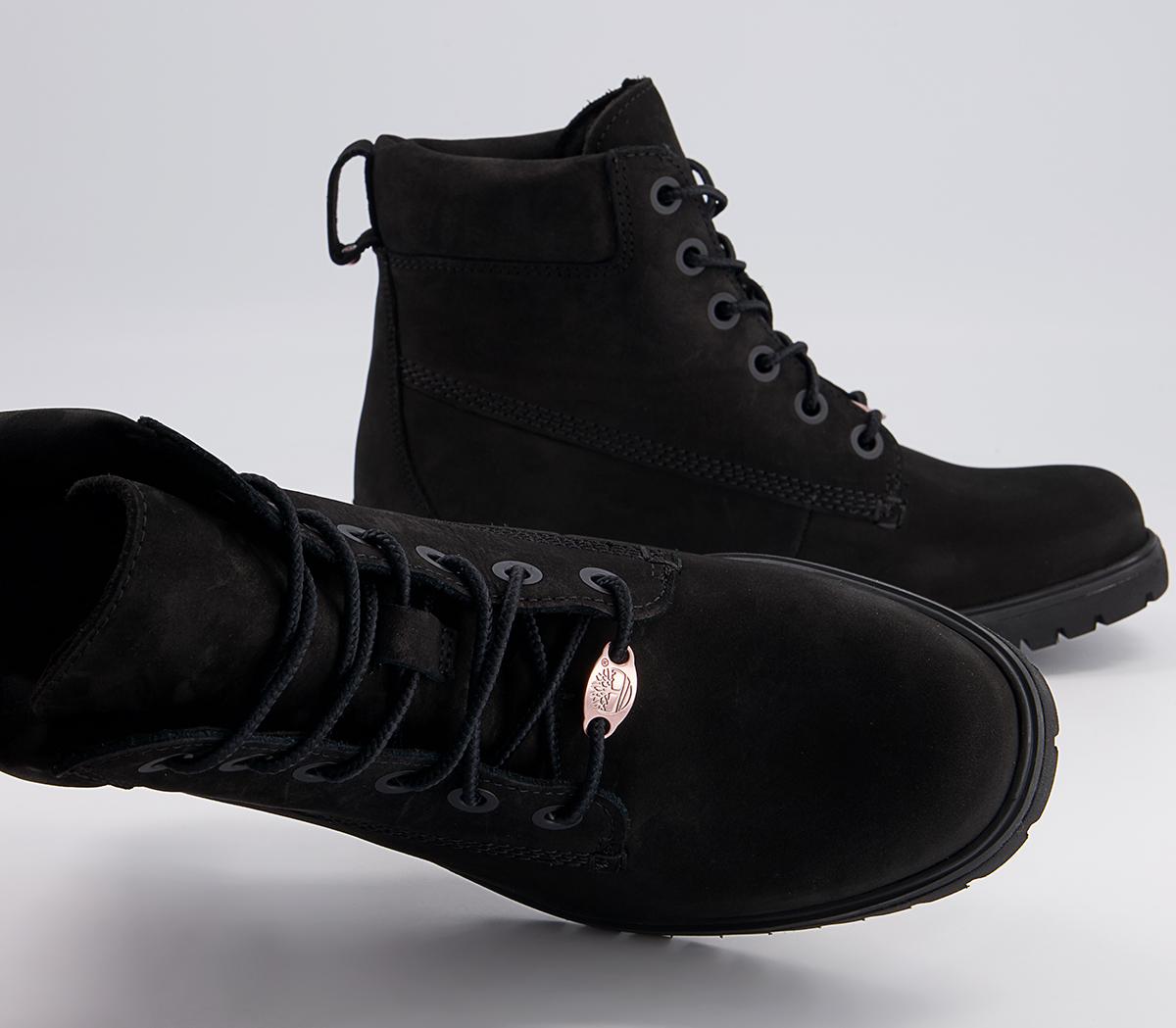 Timberland Slim Premium 6 Inch Boots Timberland Slim Premium 6 Inch Boots Black Metallic Heel