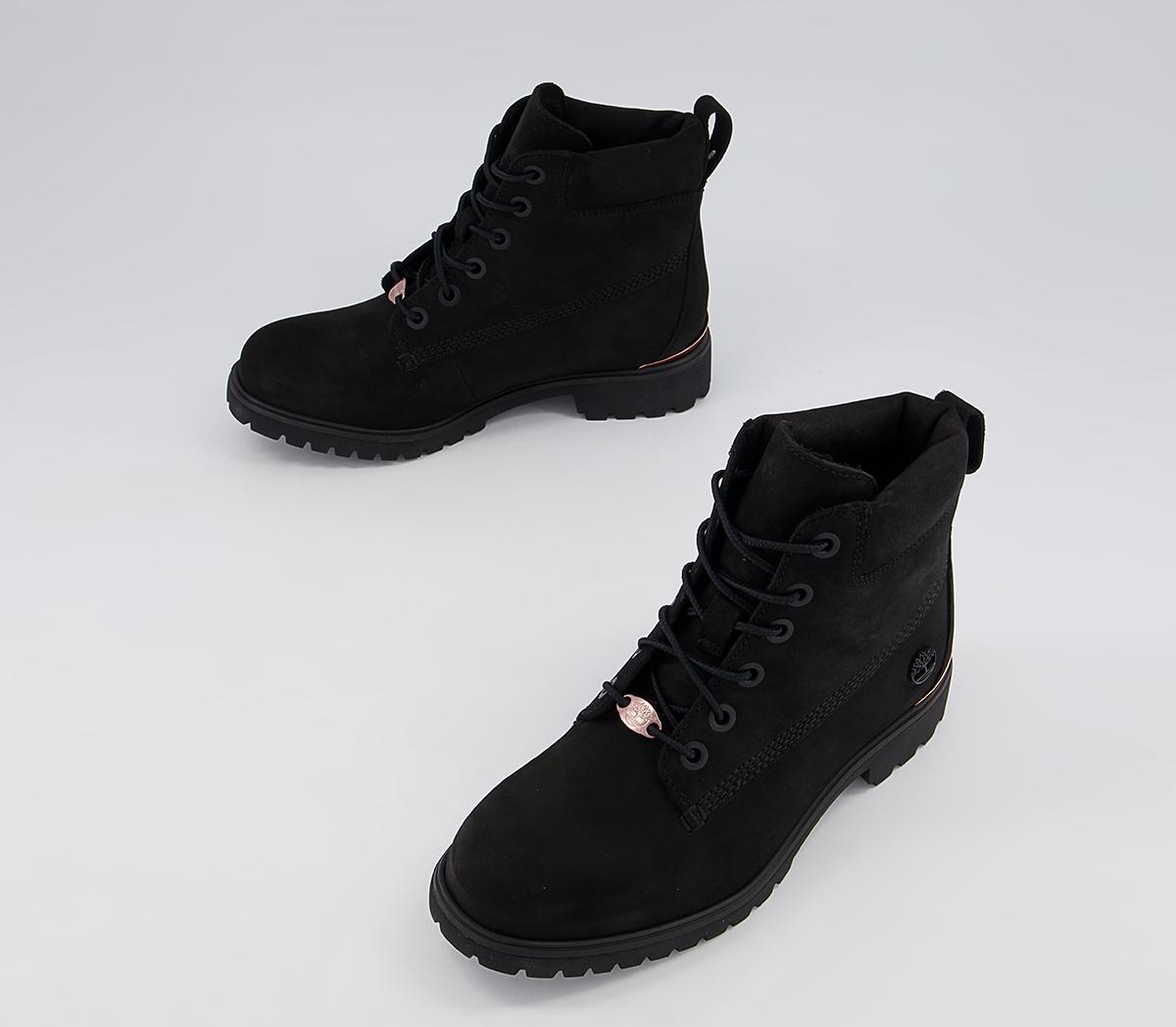 Timberland Slim Premium 6 Inch Boots Timberland Slim Premium 6 Inch Boots Black Metallic Heel