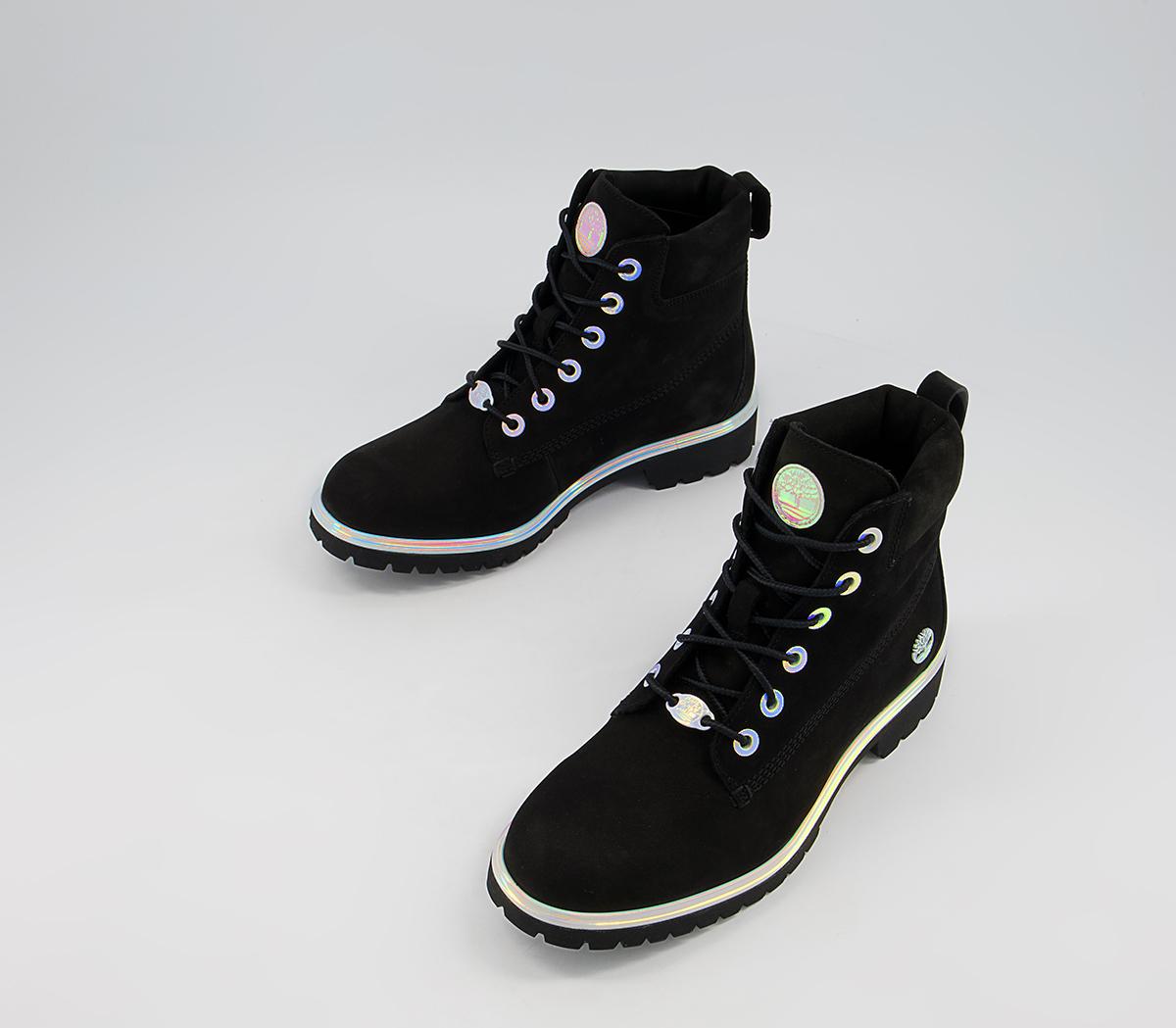 Timberland Slim Premium 6 Inch Boots Timberland Slim Premium 6 Inch Boots Black Iridescent Rand