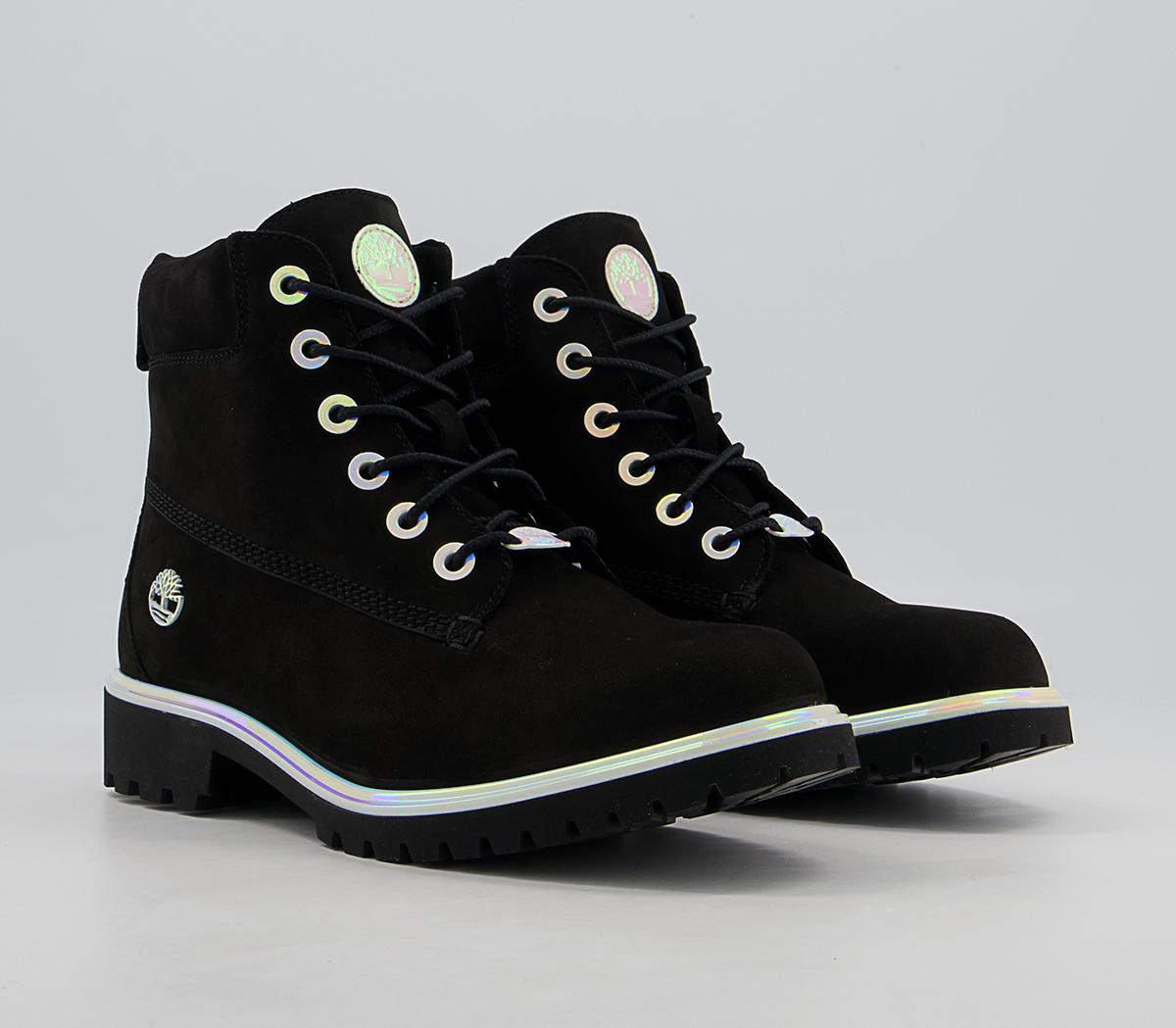 Timberland Slim Premium 6 Inch Boots Timberland Slim Premium 6 Inch Boots Black Iridescent Rand