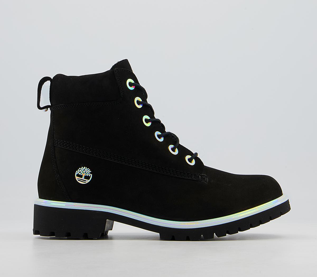 Timberland Slim Premium 6 Inch Boots Timberland Slim Premium 6 Inch Boots Black Iridescent Rand